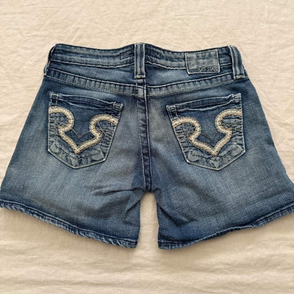 BIG STAR Sweet Ultra-Low Rise Jean Shorts! 28